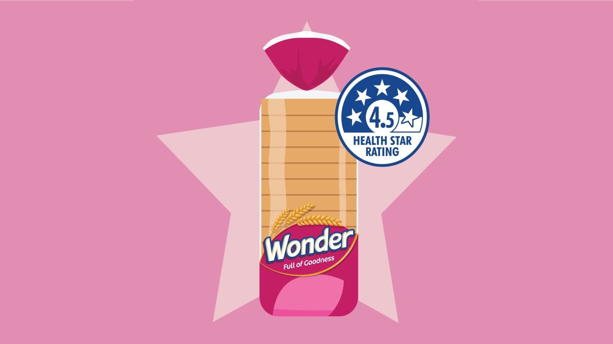 Wonder 4.5 health star rating