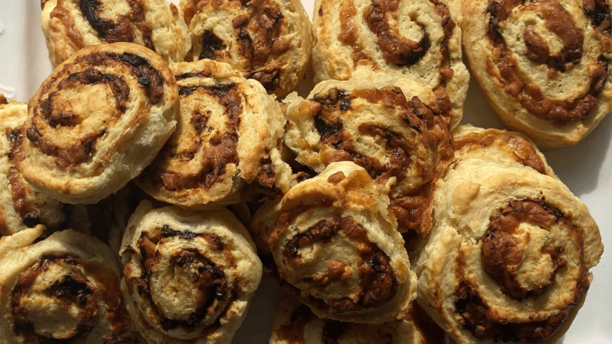 Cheese & Vegemite Scrolls