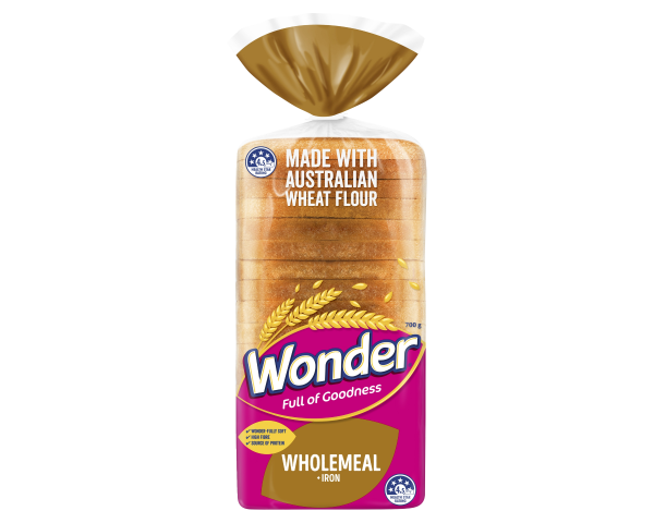 Wonder Loaf Wholemeal Iron 700 g