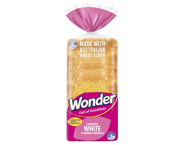 Wonder Sandwich White Vitamins and Minerals 700 g Wonder Sandwich White Vitamins and Minerals 700 g