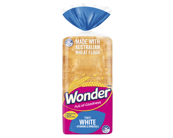 Wonder Toast White Vitamins and Minerals 700 g