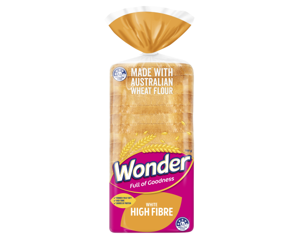 Wonder Sandwich High Fibre White 700 g Wonder Sandwich High Fibre White 700 g