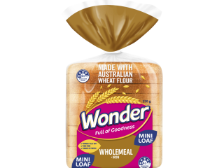 Wonder Wholemeal + Iron Bread 320g